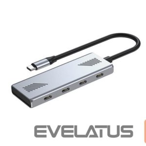 Üleminek Gembird  I/O HUB USB-C 4PORT/UHB-CM-U310-C4-01 