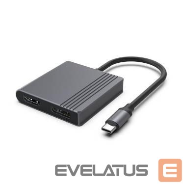 Moodulid ja transiiverid Gembird I/O ADAPTER USB-C TO HDMI/DP/A-CM-HDMIFDPF-01