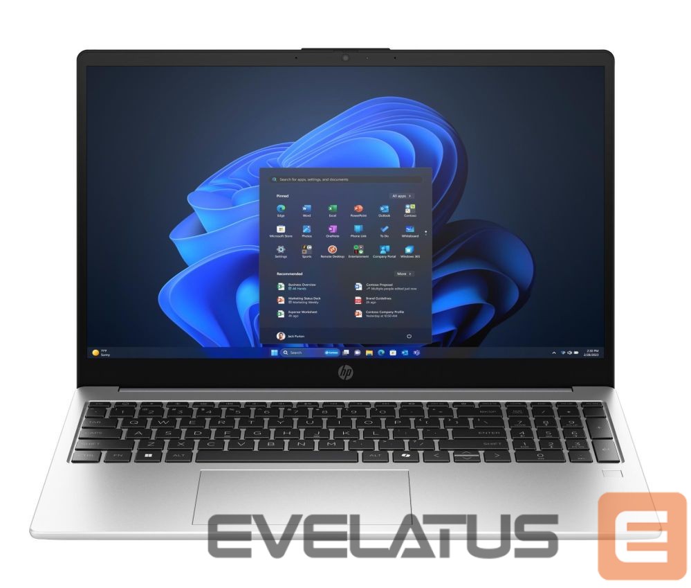 Sülearvuti HP Notebook||255R G10|CPU AMD RyzenT 5|7535U|2.9 GHz|15.6 "|1920 x 1080 pixels|RAM 16 GB|DDR5-SDRAM|SSD 512 GB|Discrete graphics Not available|On-board graphics Yes|Numeric keypad Yes|Keyboard language US English|OS installed FreeDOS|Colour Silver|Weight 1.66 kg|4800 MHz|B9YQ1ET