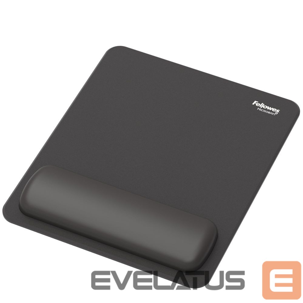 Arvutihiir Fellowes MOUSE PAD WRIST REST/BLACK 100142555