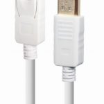 Monitori tarvik Gembird  CABLE DISPLAY PORT 1.8M/WHITE CC-DP2-6-W 