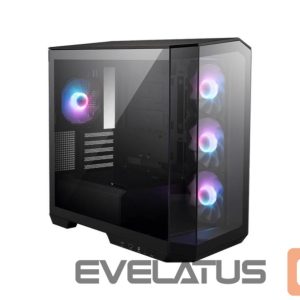 Arvuti korpus MSI  Case||MidiTower|Case product features Transparent panel|Not included|MicroATX|Colour Black|MAGPANOM100RPZ 