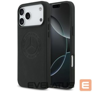 Muud kaubad Mercedes-Benz  Mercedes Leather Vintage Logo MagSafe Case for iPhone 17 Pro Max - Black 