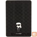 Muud kaubad Karl Lagerfeld  Karl Lagerfeld Saffiano Monogram Ikonik Case for iPad 10.2" 2019 (7th gen.) Folio Magnet Allover Cover - Black 
