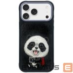 Muud kaubad Nimmy  Nimmy Big Eyed Pet 2.0 Panda Case for iPhone 17 Pro Max - Black 