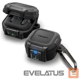 Muud kaubad Spigen  Spigen Lock Fit Case for Samsung Galaxy Buds 4 / 4 Pro - Matte Black 