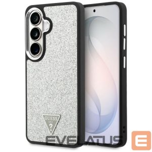 Muud kaubad Guess  Guess Fixed Glitter Triangle MagSafe case for Samsung Galaxy S26+ - silver 