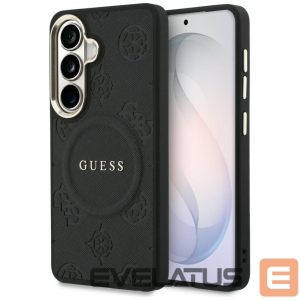 Muud kaubad Guess  Guess Saffiano Peony Embossed Ring MagSafe case for Samsung Galaxy S26 - black 
