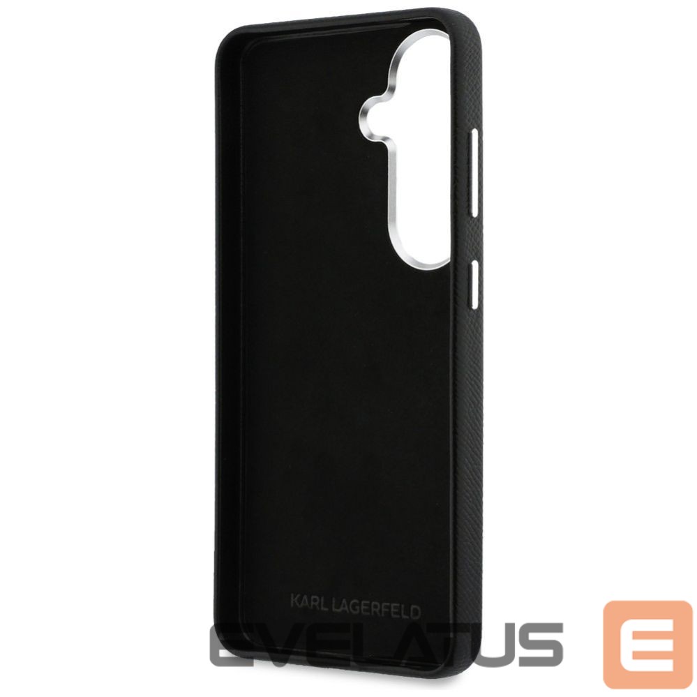 Muud kaubad Karl Lagerfeld Karl Lagerfeld Saffiano Double Heads Metal Case for Samsung Galaxy S26+ - Black