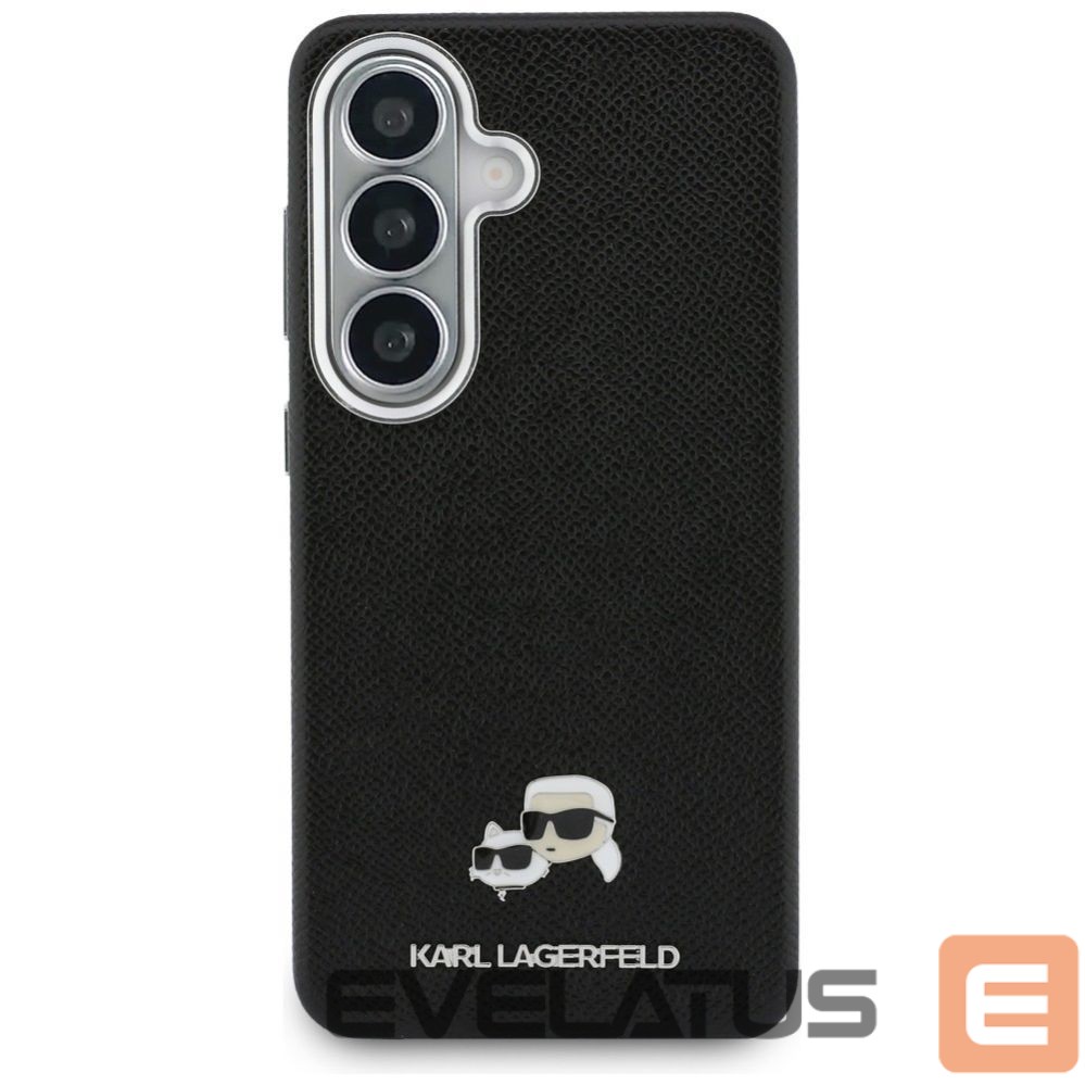 Muud kaubad Karl Lagerfeld Karl Lagerfeld Saffiano Double Heads Metal Case for Samsung Galaxy S26+ - Black