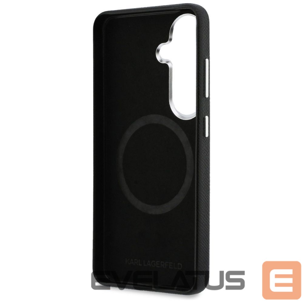 Muud kaubad Karl Lagerfeld Karl Lagerfeld Saffiano Double Heads Metal Case for Samsung Galaxy S26+ - Black