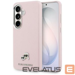 Muud kaubad Karl Lagerfeld  Karl Lagerfeld Saffiano KC Metal Logo MagSafe Case for Samsung Galaxy S26+ - Pink 