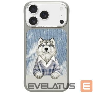 Muud kaubad Nimmy  Nimmy Gentle Pets Series Dog MagSafe case for iPhone 17 Pro Max - gray 