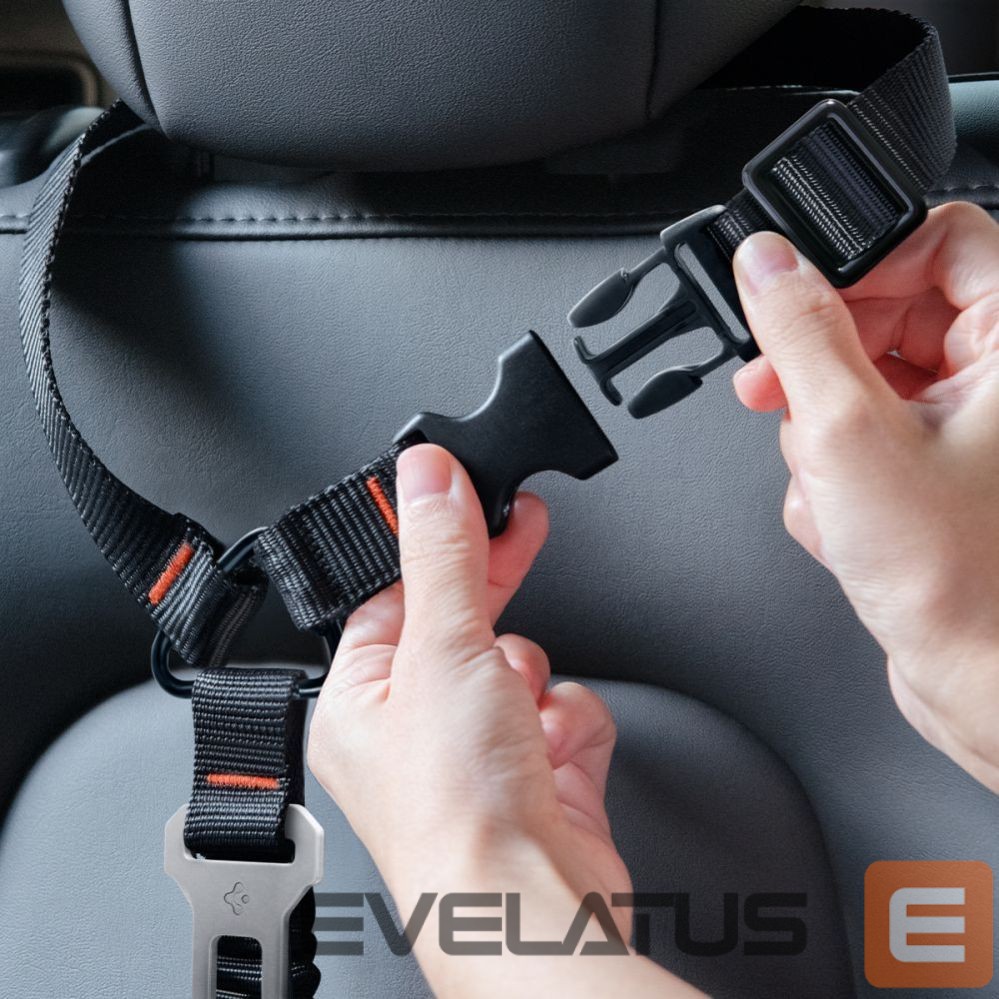 Muud kaubad Spigen Spigen PS100 Universal Pet Seat Belt - Black