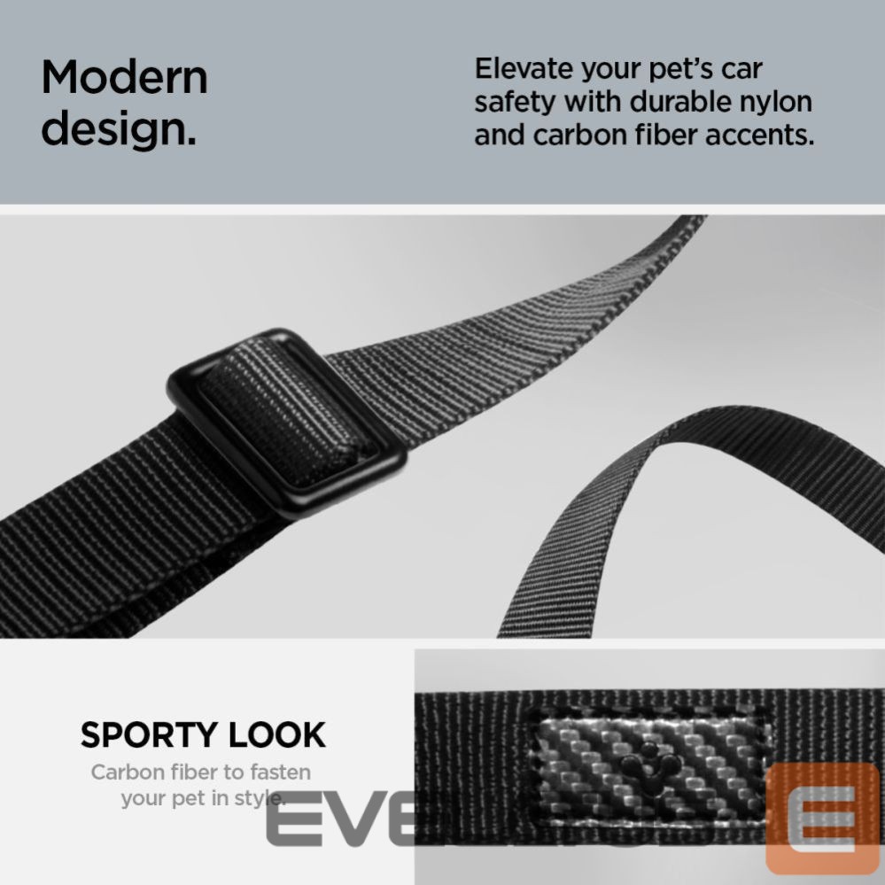 Muud kaubad Spigen Spigen PS100 Universal Pet Seat Belt - Black