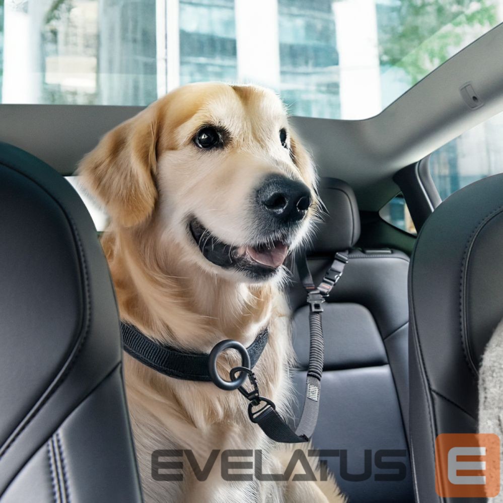 Muud kaubad Spigen Spigen PS100 Universal Pet Seat Belt - Black