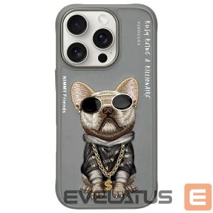 Muud kaubad Nimmy  Nimmy Glasses Cool Dog Case for iPhone 16 Pro Max - Gray 