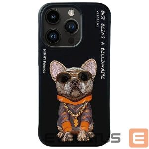 Muud kaubad Nimmy  Nimmy Glasses Cool Dog Case for iPhone 15 Pro - Black 