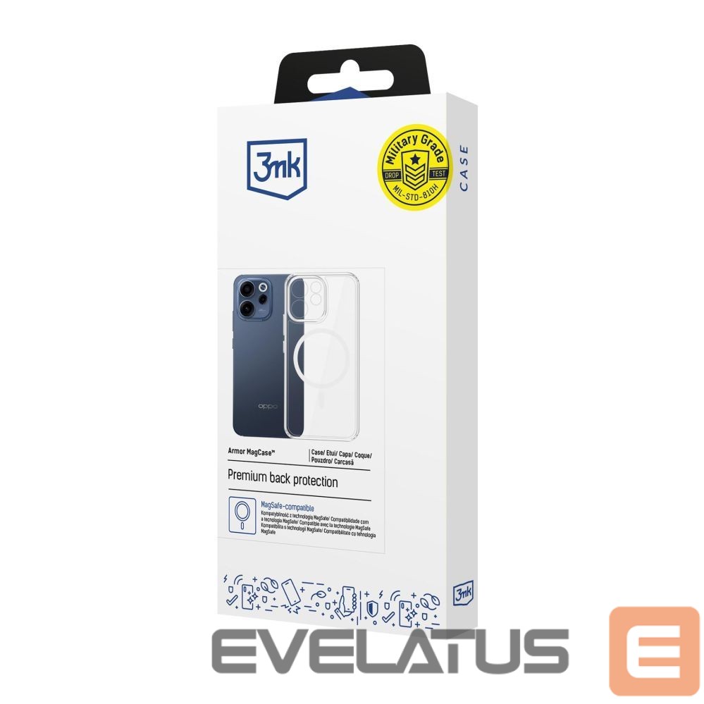 Muud kaubad 3MK 3mk Armor Magcase for Oppo Reno 15 F 5G / Reno 15 FS 5G (CPH2801) - Transparent