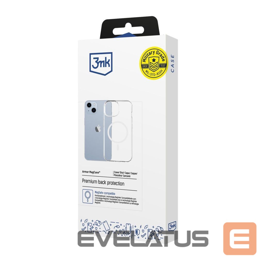 Muud kaubad 3MK 3mk Armor Magcase for iPhone 14 Plus - Transparent