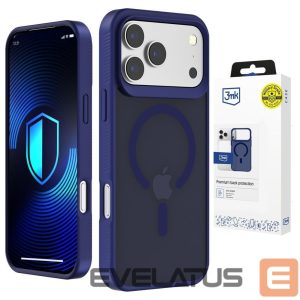 Muud kaubad 3MK  3mk Smoke MagCase for iPhone 17 Pro - Blue-Translucent 