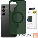 Muud kaubad 3MK  3mk Smoke MagCase for Samsung Galaxy S25 - Green-Translucent 