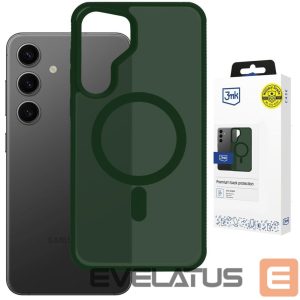 Muud kaubad 3MK  3mk Smoke MagCase for Samsung Galaxy S25 - Green-Translucent 