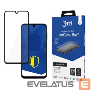 Muud kaubad 3MK  Reinforced Full Coverage Tempered Glass 3mk HardGlass Max Black for Samsung Galaxy A17 5G/4G 