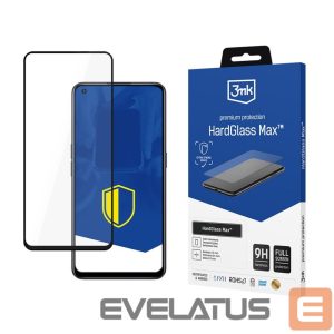 Muud kaubad 3MK  Reinforced Full Coverage Tempered Glass 3mk HardGlass Max Black for Xiaomi Realme 9 Pro 