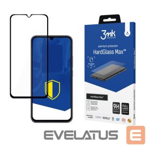 Muud kaubad 3MK  Reinforced Full Coverage Tempered Glass 3mk HardGlass Max Black for Samsung Galaxy A34 5G 