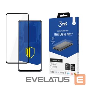 Muud kaubad 3MK  Reinforced Full Coverage Tempered Glass 3mk HardGlass Max Black for Samsung Galaxy S20 FE 5G / S20 Lite 