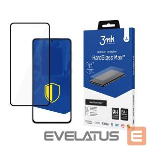 Muud kaubad 3MK  Reinforced full-screen tempered glass 3mk HardGlass Max Black for Samsung Galaxy S21+ 5G 