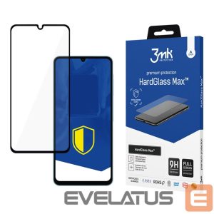Muud kaubad 3MK  Reinforced full-screen tempered glass 3mk HardGlass Max Black for Samsung Galaxy A06 
