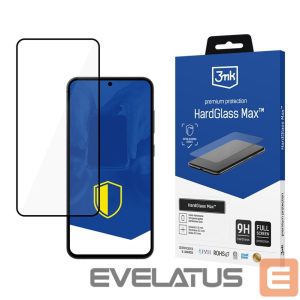 Muud kaubad 3MK  Reinforced full-screen tempered glass 3mk HardGlass Max Black for Samsung Galaxy S25+ 