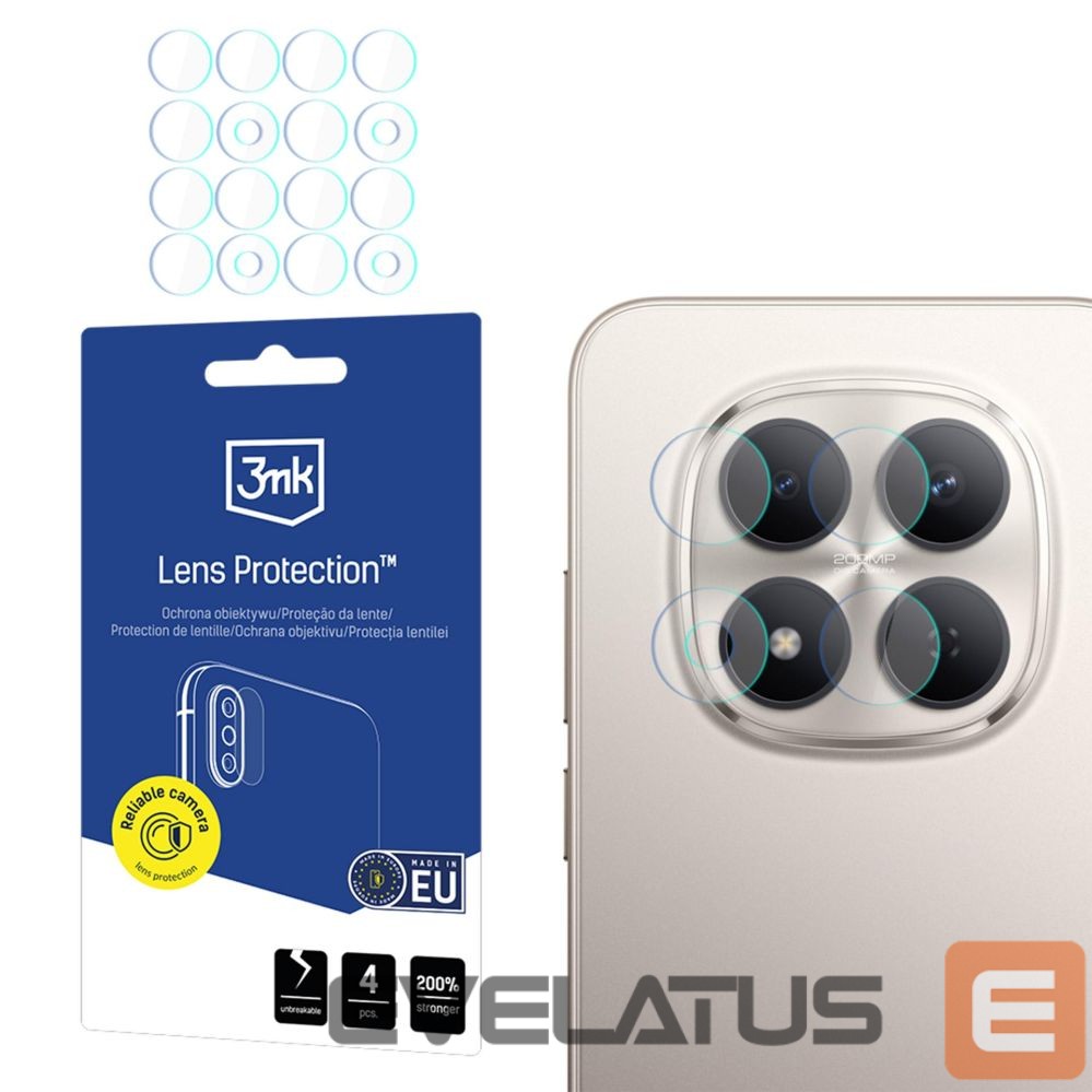 Muud kaubad 3MK 3mk Lens Protection Hybrid Camera Lens Glass for Xiaomi Redmi Note 15 Pro 5G