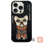Muud kaubad Nimmy  Nimmy Glasses Cool Dog Case for iPhone 16 Pro - Black 