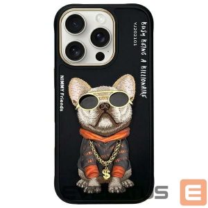 Muud kaubad Nimmy  Nimmy Glasses Cool Dog Case for iPhone 16 Pro - Black 