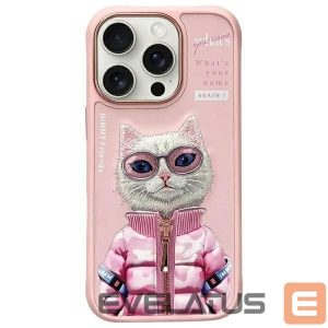 Muud kaubad Nimmy  Nimmy Cool&Cute 2.0 Cat Case for iPhone 16 Pro - Pink 