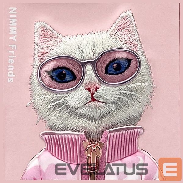 Muud kaubad Nimmy Nimmy Cool&Cute 2.0 Cat Case for iPhone 16 Pro Max - Pink