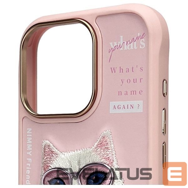 Muud kaubad Nimmy Nimmy Cool&Cute 2.0 Cat Case for iPhone 16 Pro Max - Pink
