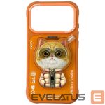 Muud kaubad Nimmy  Nimmy Cool&Cute 2.0 Cat Case for iPhone 17 Pro with Magnetic Hanger - Orange 