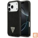 Muud kaubad Guess  Guess Rhinestone Triangle Logo Case for iPhone 17 Pro - Black 