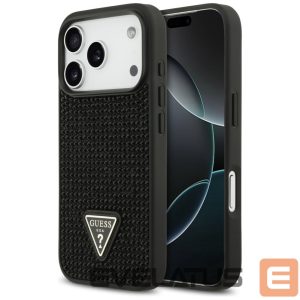 Muud kaubad Guess  Guess Rhinestone Triangle Logo Case for iPhone 17 Pro - Black 