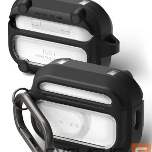 Muud kaubad Ringke  Ringke UX Magnetic Case for AirPods Pro 3 - Black and Clear 
