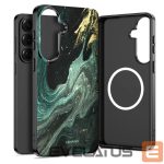 Muud kaubad Tech-Protect  Tech-Protect Lamano MagSafe Case for Samsung Galaxy S26 - Black and Green 