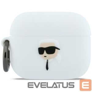 Muud kaubad Karl Lagerfeld  Karl Lagerfeld Silicone Karl Head 3D Case for AirPods Pro 3 - White 