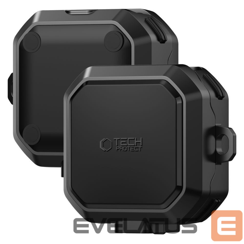 Muud kaubad Tech-Protect Tech-Protect Carbonox MagSafe Case for Samsung Galaxy Buds 4 / 4 Pro - Black