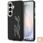 Muud kaubad Karl Lagerfeld  Karl Lagerfeld Grained Signature Metal Resin Logo Case for Samsung Galaxy S26 - Black 