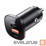 Adaptrid Acefast  Acefast car charger 38W USB Type C / USB, PPS, Power Delivery, Quick Charge 3.0, AFC, FCP black (B1 black) 