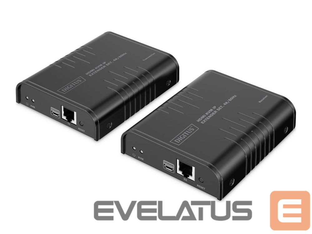 Server – muud tarvikud Digitus HDMI KVM IP Extender Set, 4K/60Hz